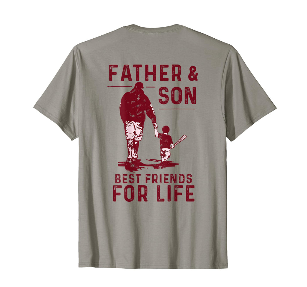 Father And Son Best Friends Life T-Shirt - Custom Art Print Men Women - T-Shirt, Sweatshirt, Hoodie