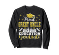 Proud Great Uncle 2026 Education Sweatshirt - Aesthetic Graphic Men Women - T-Shirt, Sweatshirt, Hoodie