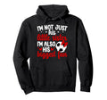His Biggest Fan Soccer Sister Soccer Hoodie - Minimalist Print for Adults - T-Shirt, Sweatshirt, Hoodie