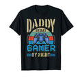 Fathers Day Daddy Day Gamer Night Dad T-Shirt - Minimalist Print Men Women - T-Shirt, Sweatshirt, Hoodie