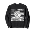 Fathers Day Daddy Papa Volleyball Sweatshirt - Trendy Graphic for Adults - T-Shirt, Sweatshirt, Hoodie