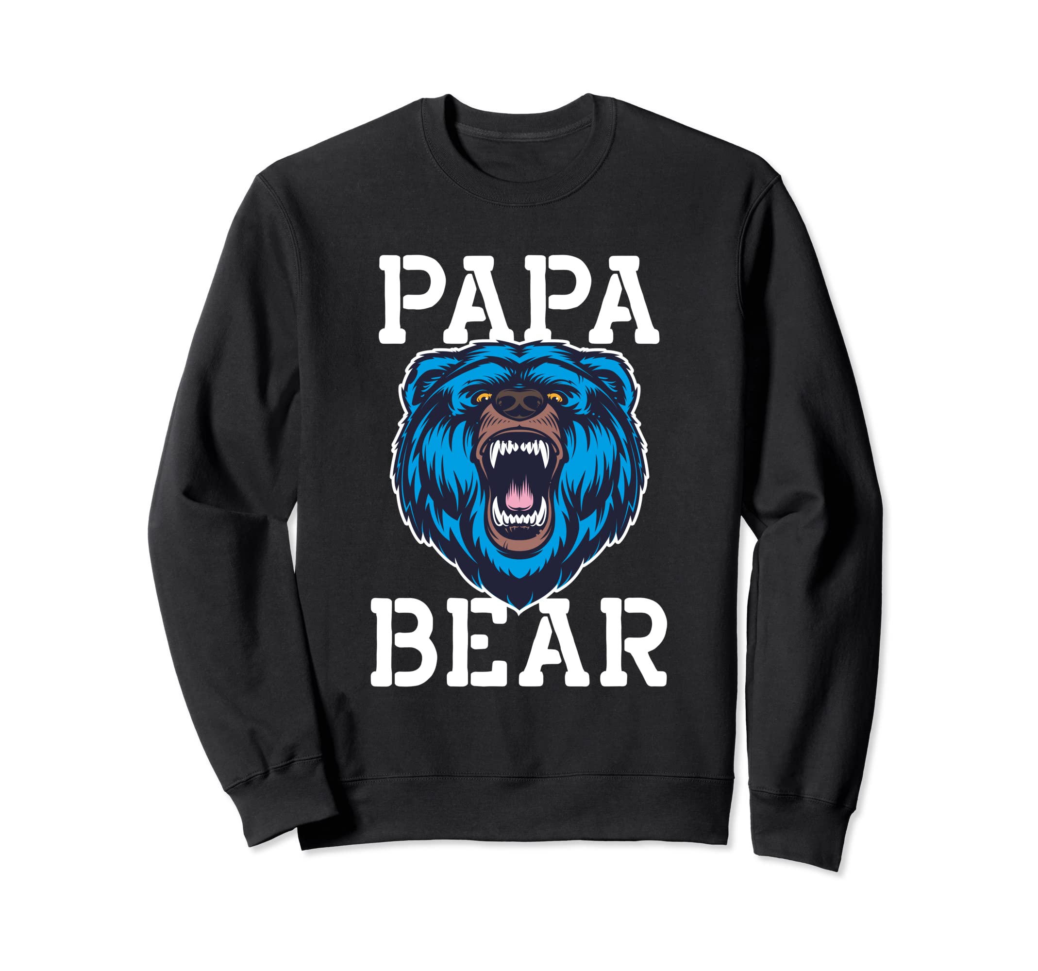 Papa Bear Father Bears Grizzly Dad Sweatshirt - Novelty Apparel Men Women - T-Shirt, Sweatshirt, Hoodie