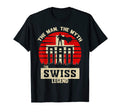 Myth Swiss Legend Dad T-Shirt - Custom Art Print Men Women - T-Shirt, Sweatshirt, Hoodie