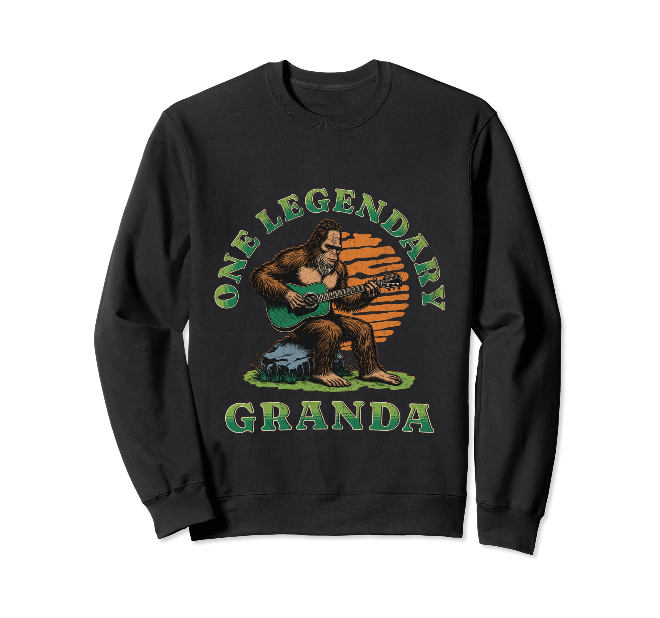 One Legendary Granda Funny Fathers Sweatshirt - Graphic Print Men Women - T-Shirt, Sweatshirt, Hoodie