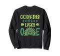 Godfather Lucky One First Birthday St Sweatshirt - Graphic Print Unisex - T-Shirt, Sweatshirt, Hoodie