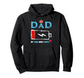 Dad 1 3 Fathers Day Hoodie - Fun Novelty Design Unisex - T-Shirt, Sweatshirt, Hoodie