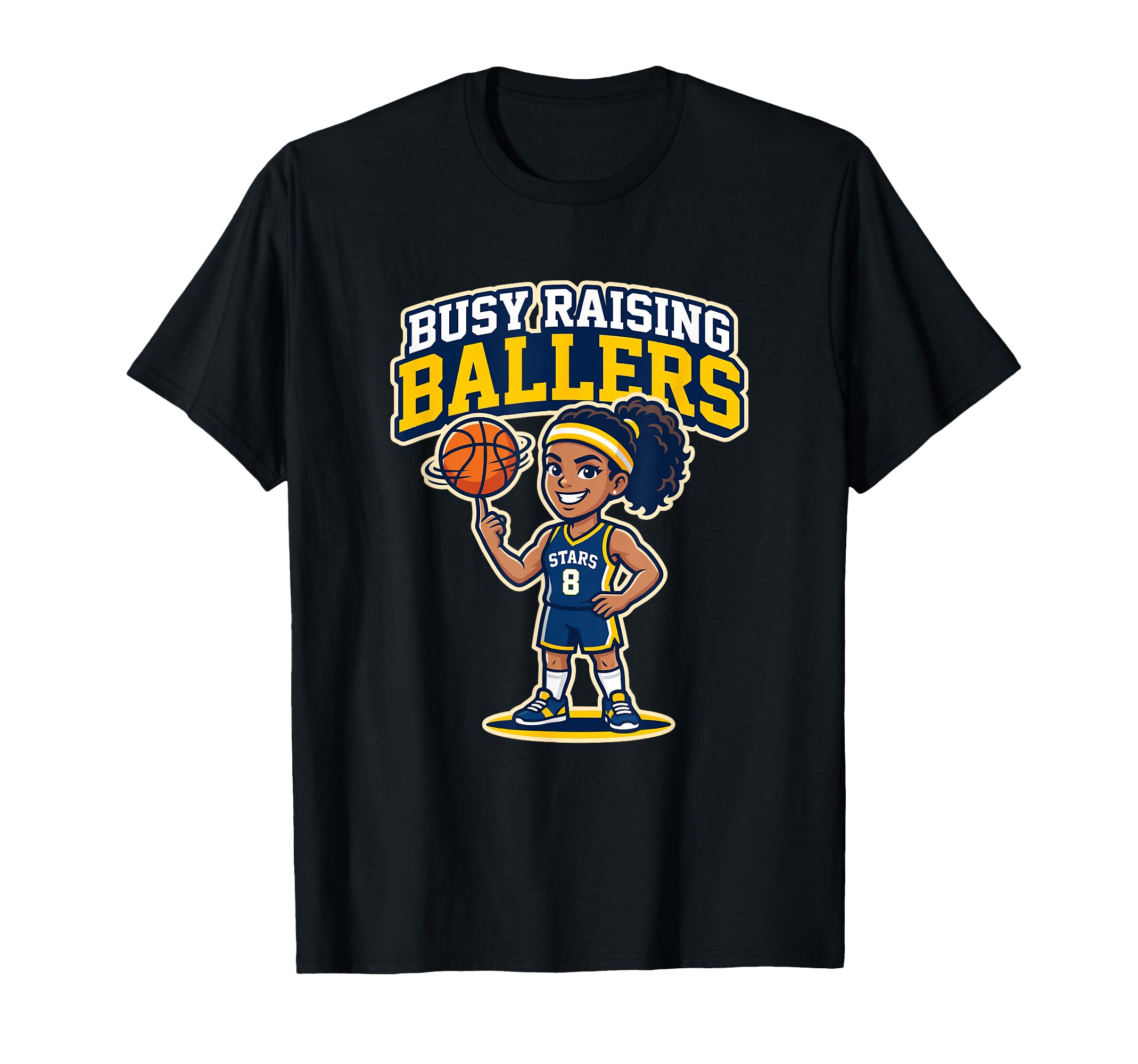 Busy Raising Ballers Basketball Mom T-Shirt - Aesthetic Graphic Unisex - T-Shirt, Sweatshirt, Hoodie