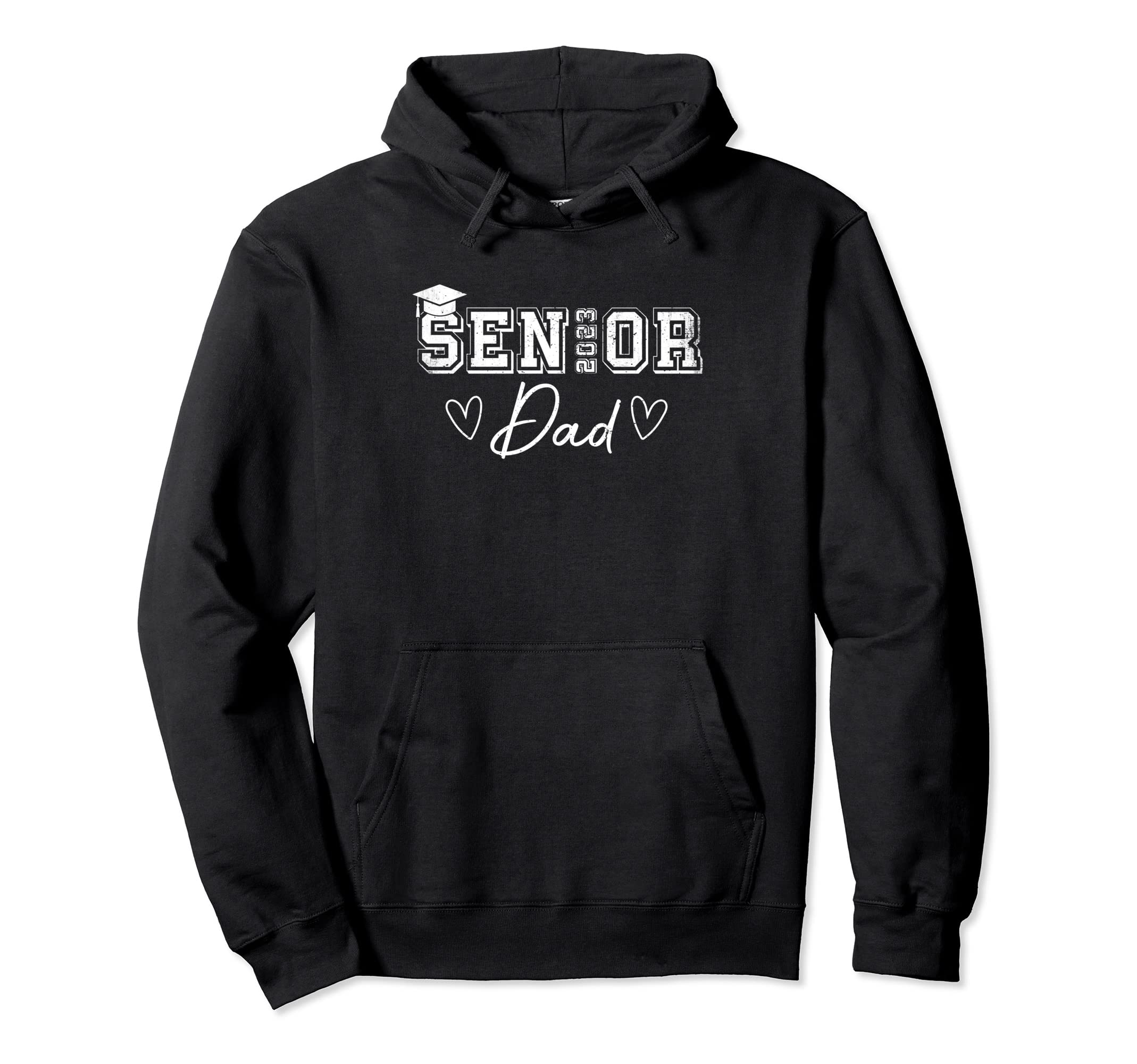 Proud Dad Class 2023 Senior Graduate Hoodie - Custom Art Print Men Women - T-Shirt, Sweatshirt, Hoodie