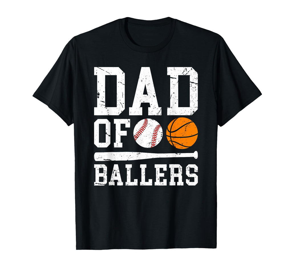 Dad Ballers Proud Basketball T-Shirt - Streetwear Style for Adults - T-Shirt, Sweatshirt, Hoodie
