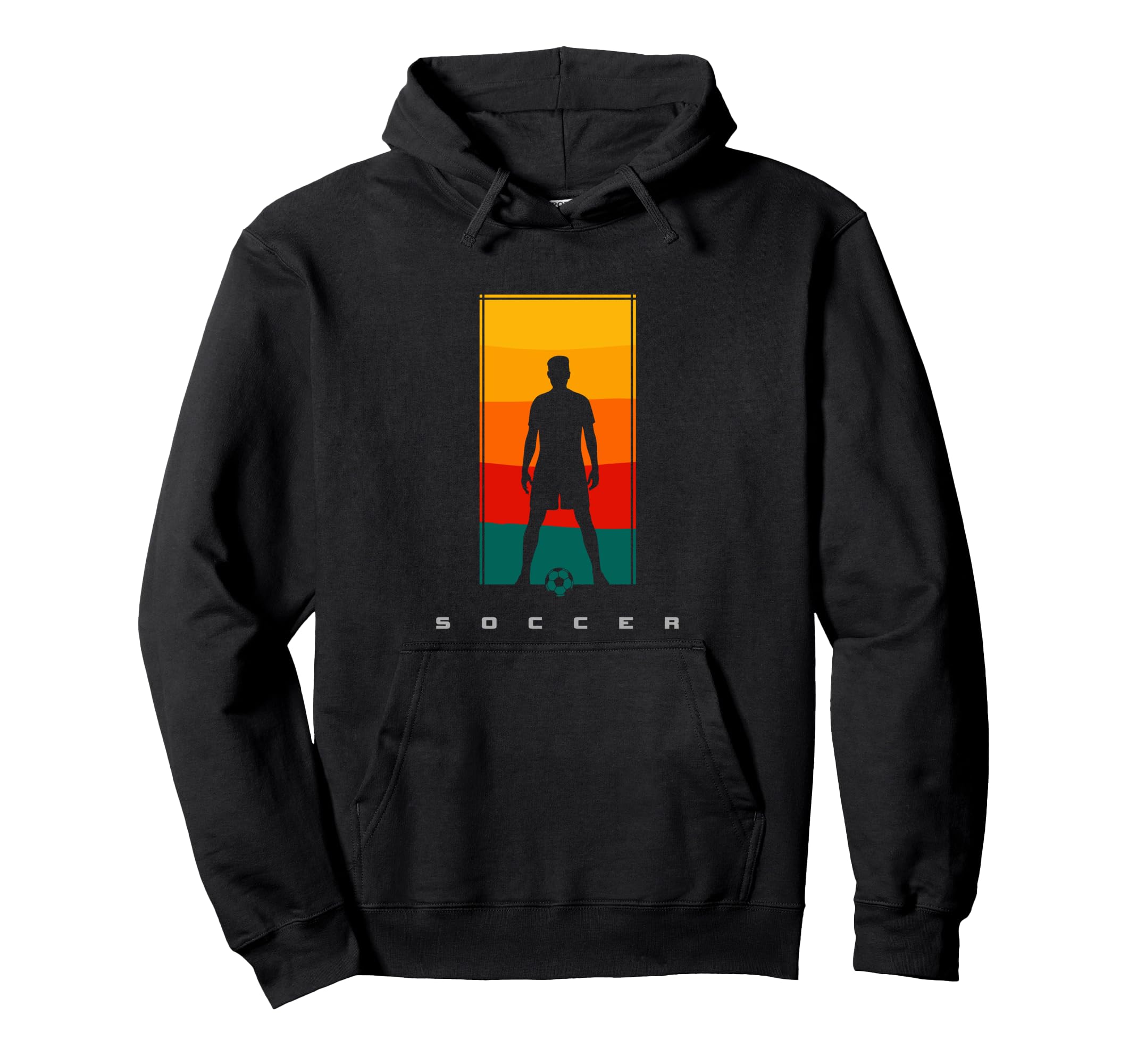 Soccer Hoodie - Casual Everyday Wear for Adults - T-Shirt, Sweatshirt, Hoodie