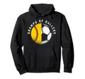 Gramps Soccer Player Grandson Softball Hoodie - Custom Art Print Men Women - T-Shirt, Sweatshirt, Hoodie