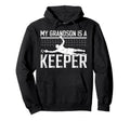 Proud Soccer Keeper Pops Soccer Goalie Hoodie - Minimalist Print Men Women - T-Shirt, Sweatshirt, Hoodie