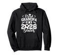 Proud Grandpa 2026 Senior Soccer Ball Hoodie - Casual Everyday Wear Unisex - T-Shirt, Sweatshirt, Hoodie