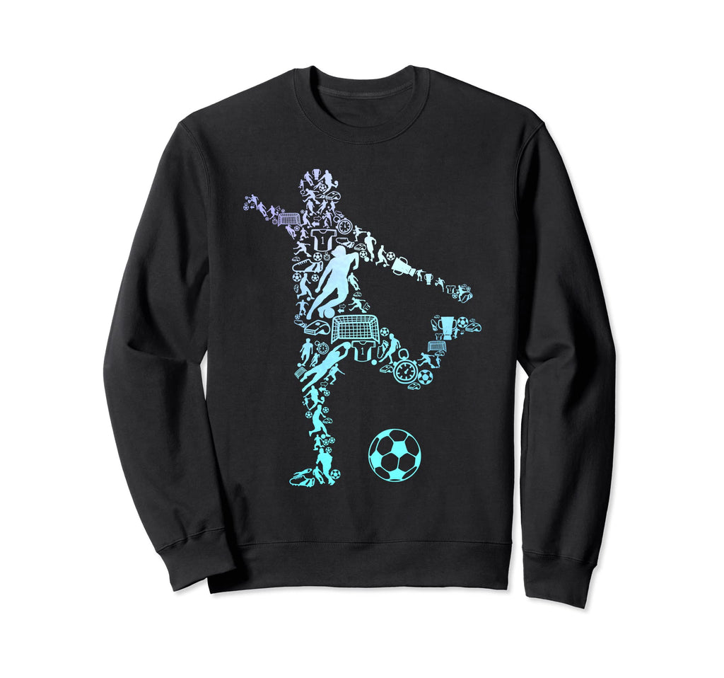 Soccer Soccer Player Sweatshirt - Novelty Apparel Men Women - T-Shirt, Sweatshirt, Hoodie