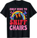 Funny Embarrassing Inappropriate Only Here to Sniff - Adult & Kids T-Shirts, Sweatshirts & Hoodies apparel design preview 1