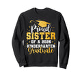 Proud Sister Class 2026 Kindergarten Sweatshirt - Graphic Print Unisex - T-Shirt, Sweatshirt, Hoodie