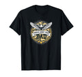 Proud Army Dad Army Forces American Flag T-Shirt - Minimalist Print Unisex - T-Shirt, Sweatshirt, Hoodie