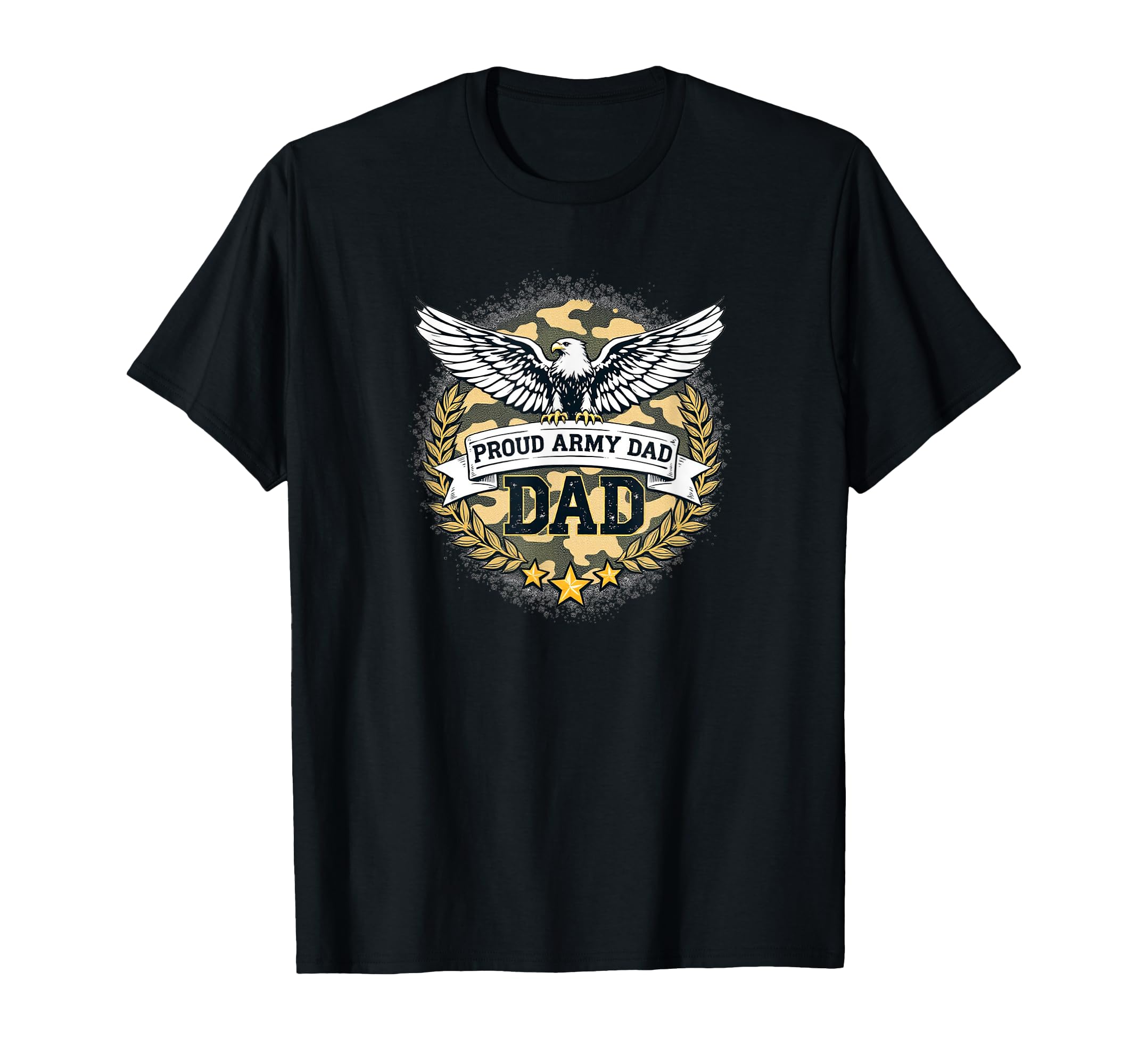 Proud Army Dad Army Forces American Flag T-Shirt - Minimalist Print Unisex - T-Shirt, Sweatshirt, Hoodie