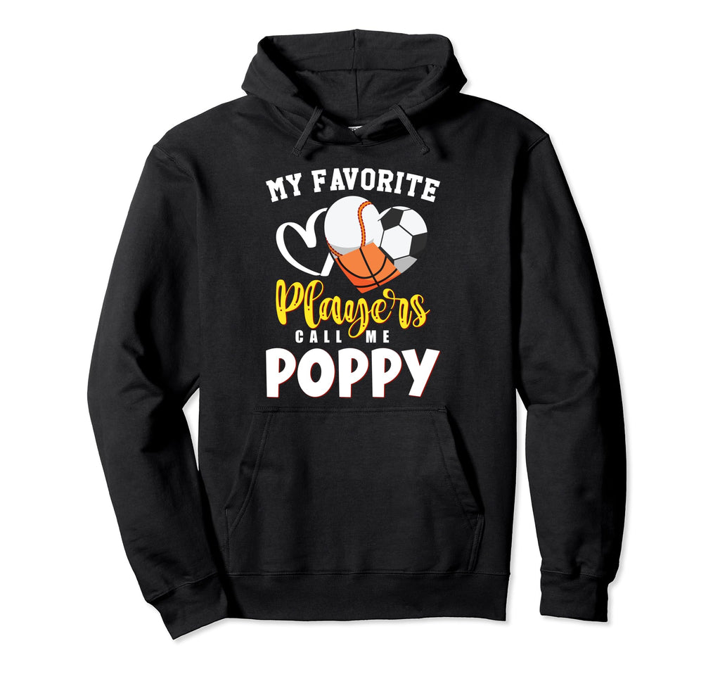 Poppy My Favorite Baseball Soccer Hoodie - Streetwear Style Unisex - T-Shirt, Sweatshirt, Hoodie