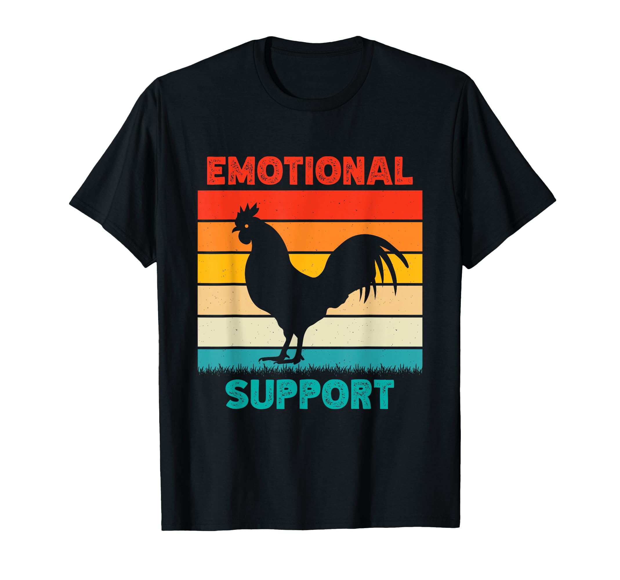 Chicken Emotional Support Cock T-Shirt - Novelty Apparel Unisex - T-Shirt, Sweatshirt, Hoodie