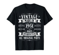 74Th Birthday Born 1951 74 Years Old T-Shirt - Fun Novelty Design Unisex - T-Shirt, Sweatshirt, Hoodie