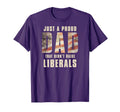 Just Proud Dad That Didnt Raise T-Shirt - Unique Graphic Men Women - T-Shirt, Sweatshirt, Hoodie
