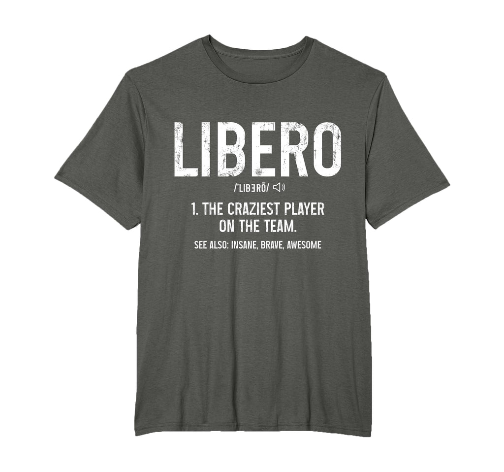 Volleyball Libero Definition Beach T-Shirt - Unique Graphic for Adults - T-Shirt, Sweatshirt, Hoodie