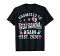 Promoted To Great Grandma Again Est T-Shirt - Graphic Print for Adults - T-Shirt, Sweatshirt, Hoodie