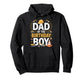 Dad Birthday Construction Party Trucks Dads Hoodie - Trendy Graphic Unisex - T-Shirt, Sweatshirt, Hoodie