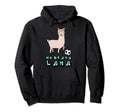 Llama Soccer Ball No Drama Lama Soccer Hoodie - Trendy Graphic Unisex - T-Shirt, Sweatshirt, Hoodie