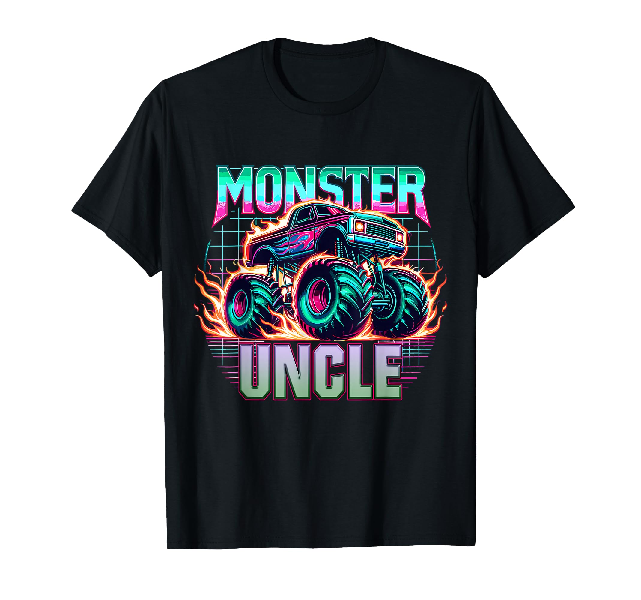 Monster Truck Uncle Monster Truck Are T-Shirt - Trendy Graphic Men Women - T-Shirt, Sweatshirt, Hoodie