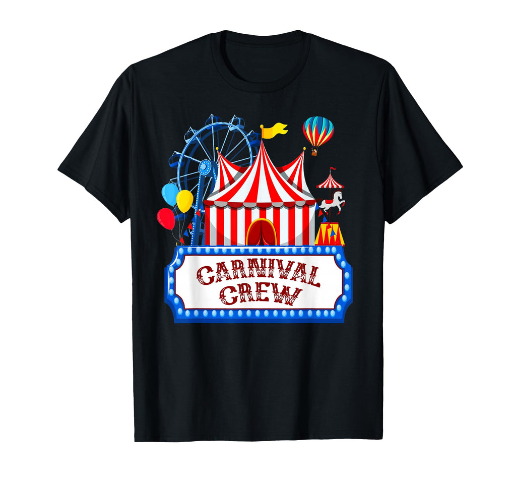 Carnival Crew Birthday Theme Party T-Shirt - Trendy Graphic for Adults - T-Shirt, Sweatshirt, Hoodie