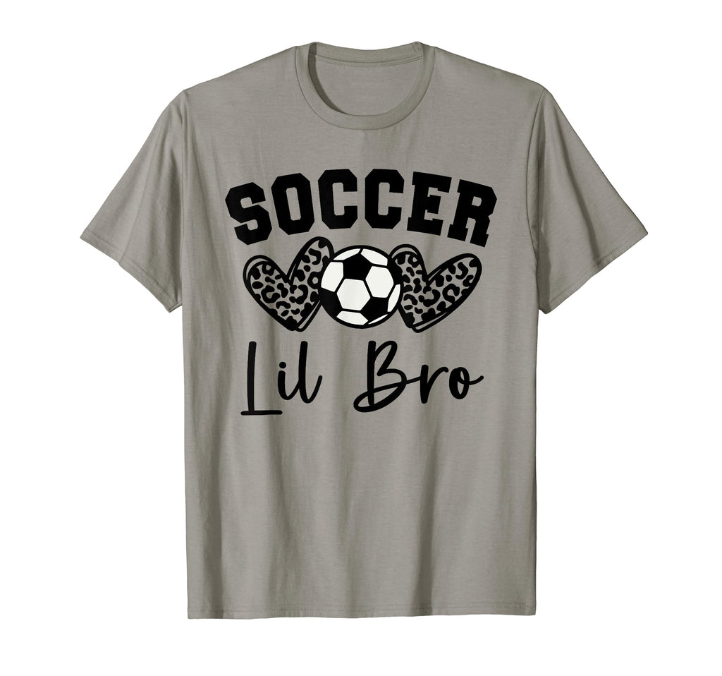 Soccer Lil Bro Matching Family Soccer T-Shirt - Custom Art Print Men Women - T-Shirt, Sweatshirt, Hoodie