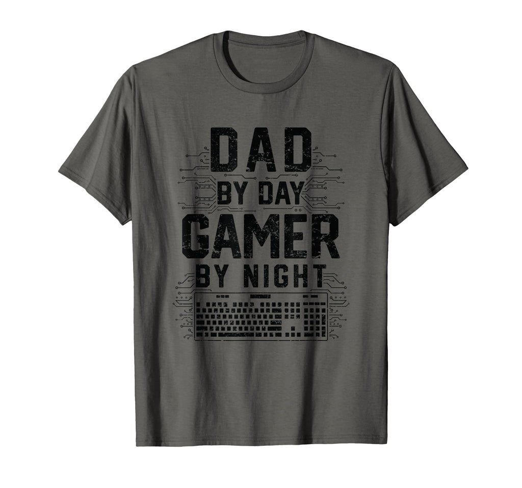 Dad Day Gamer Night Funny Fathers Day T-Shirt - Novelty Apparel for Adults - T-Shirt, Sweatshirt, Hoodie
