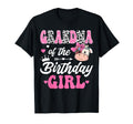 Grandma Birthday Farm Cow 1St Birthday T-Shirt - Minimalist Print Men Women - T-Shirt, Sweatshirt, Hoodie