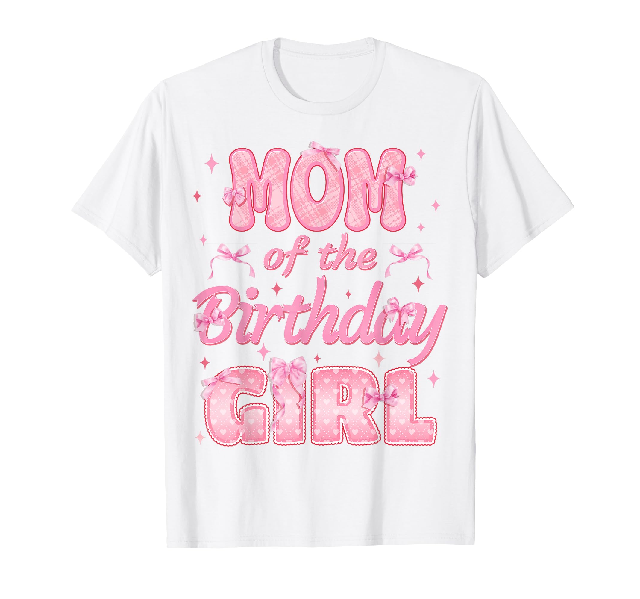 Mom And Dad Birthday Coquette Family T-Shirt - Graphic Print for Adults - T-Shirt, Sweatshirt, Hoodie