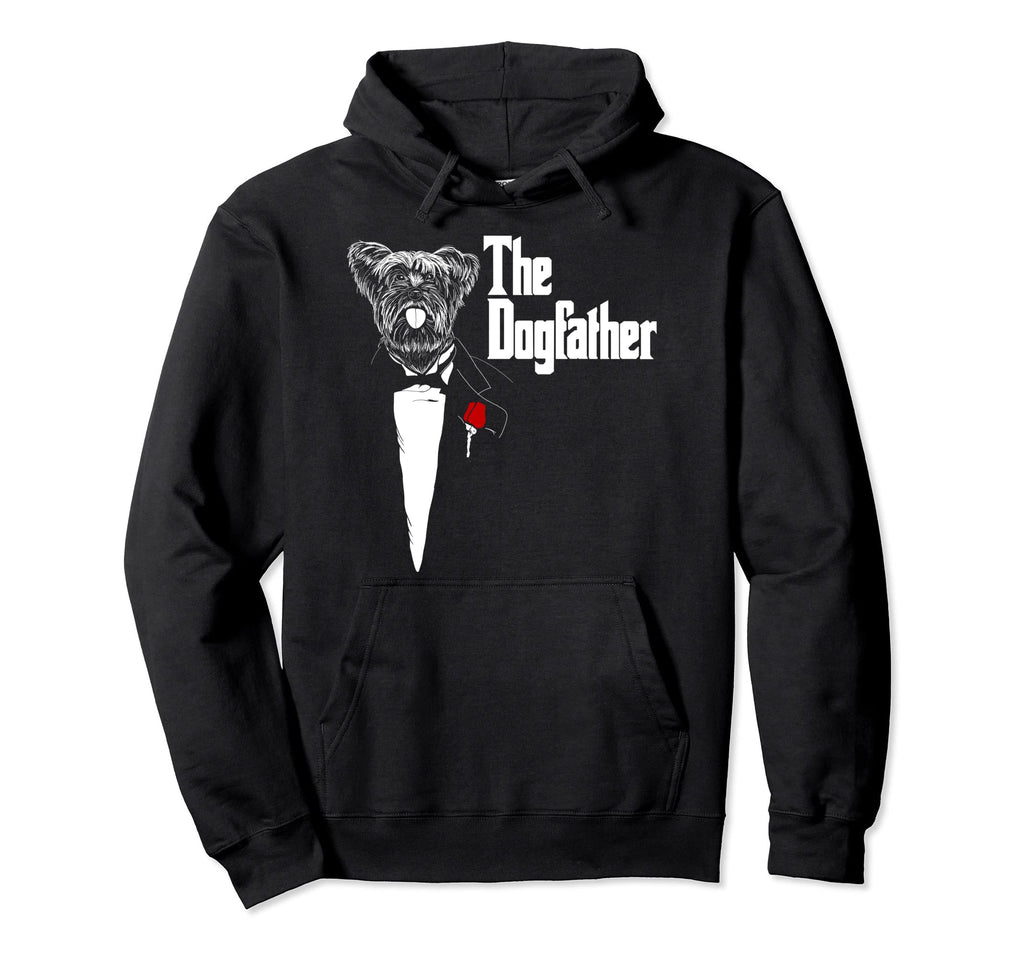 Yorkshire Terrier Dogfather Yorkshire Hoodie - Novelty Apparel Unisex - T-Shirt, Sweatshirt, Hoodie