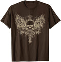 Y2K Grunge Aesthetic Alt Goth Skull Cross Gothic Emo - Adult & Kids T-Shirts, Sweatshirts & Hoodies apparel design preview 1