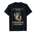 Mens Fishing Angler Dad Myth T-Shirt - Fun Novelty Design for Adults - T-Shirt, Sweatshirt, Hoodie