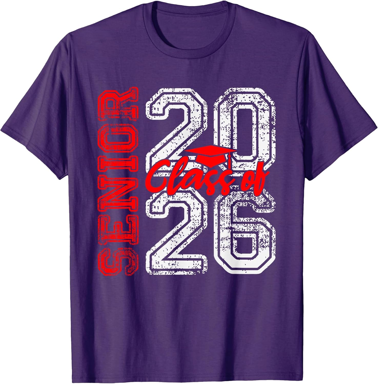 Senior 2026 Graduate Class of Graduation Men Women - Adult & Kids T-Shirts, Sweatshirts & Hoodies apparel design preview 1