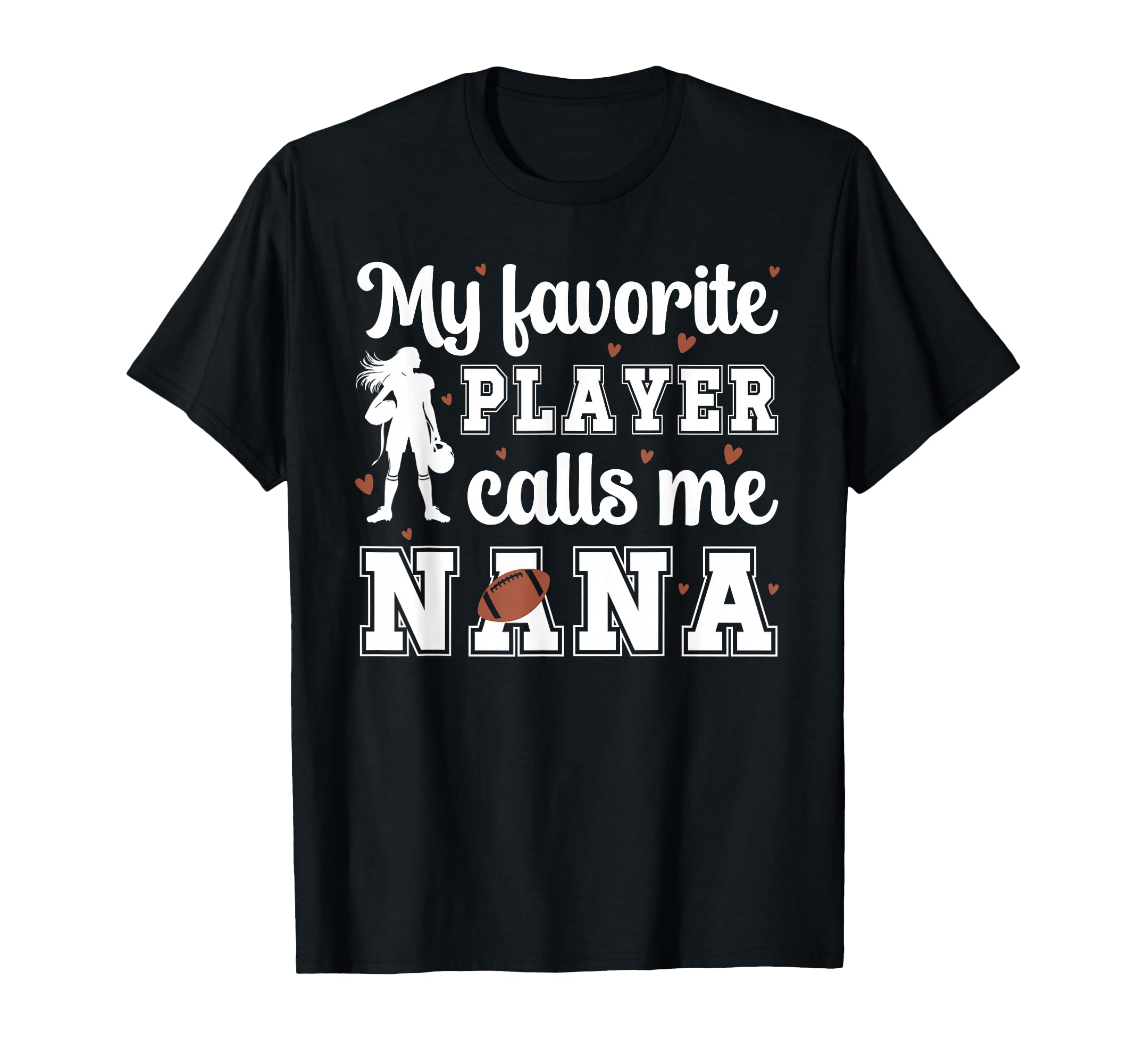 Proud Flag Football Nana Grandma Flag T-Shirt - Streetwear Style Men Women - T-Shirt, Sweatshirt, Hoodie