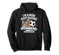 Busy Raising Ballers Soccer Mom Hoodie - Aesthetic Graphic for Adults - T-Shirt, Sweatshirt, Hoodie