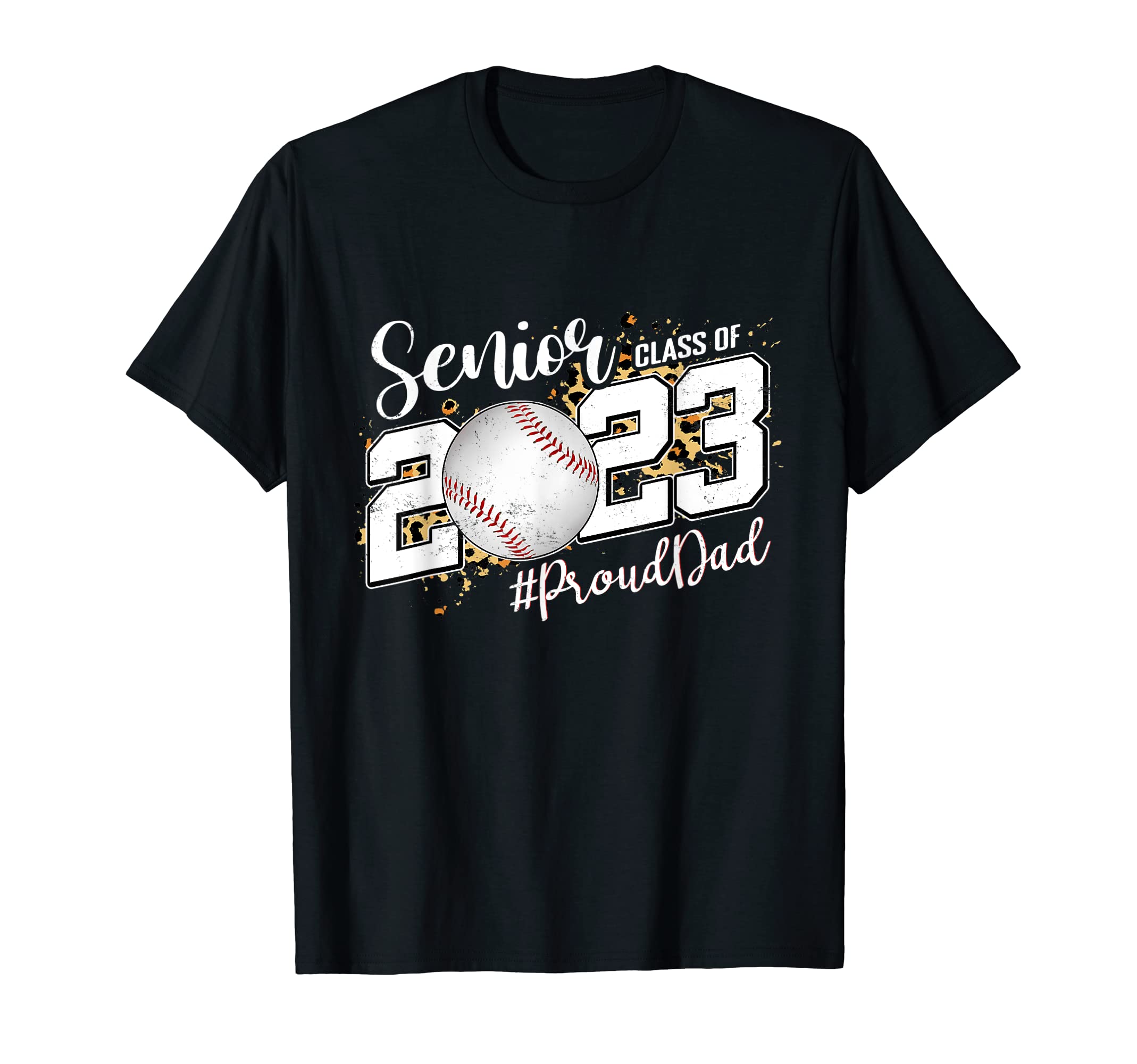 Proud Dad 2023 Senior Graduate T-Shirt - Minimalist Print for Adults - T-Shirt, Sweatshirt, Hoodie