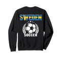 Sweden Soccer Fans Jersey Proud Sweatshirt - Minimalist Print for Adults - T-Shirt, Sweatshirt, Hoodie