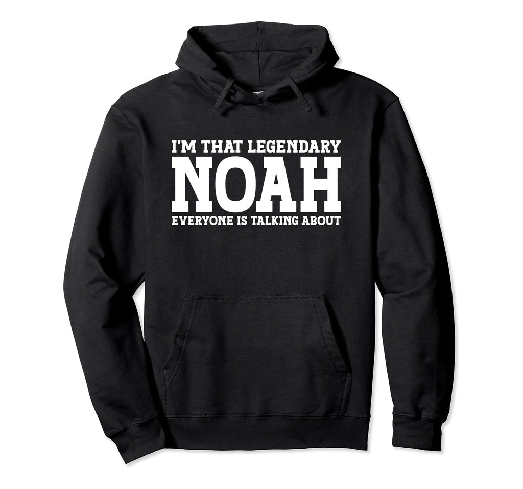 Noah Personal Name Funny Noah Hoodie - Minimalist Print Men Women - T-Shirt, Sweatshirt, Hoodie