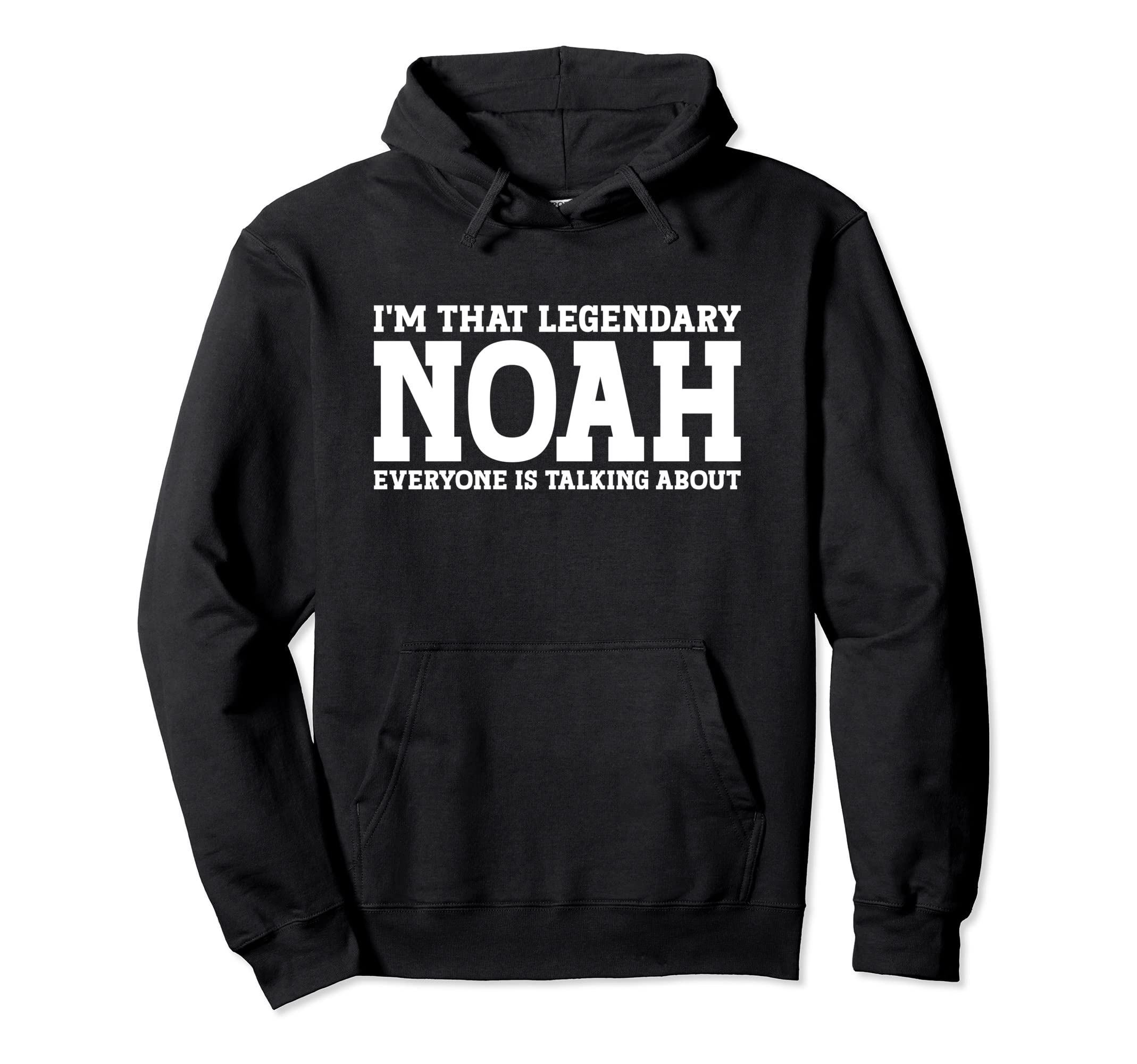 Noah Personal Name Funny Noah Hoodie - Minimalist Print Men Women - T-Shirt, Sweatshirt, Hoodie