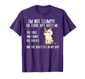 Im Not Clumsy Floor Just Hates Me Table T-Shirt - Minimalist Print Unisex - T-Shirt, Sweatshirt, Hoodie