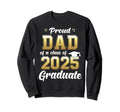 Proud Dad Class 2025 Graduate Sweatshirt - Aesthetic Graphic Men Women - T-Shirt, Sweatshirt, Hoodie