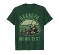 Grandpa Mows Best Zero Turn Lawn Mower T-Shirt - Unique Graphic for Adults - T-Shirt, Sweatshirt, Hoodie