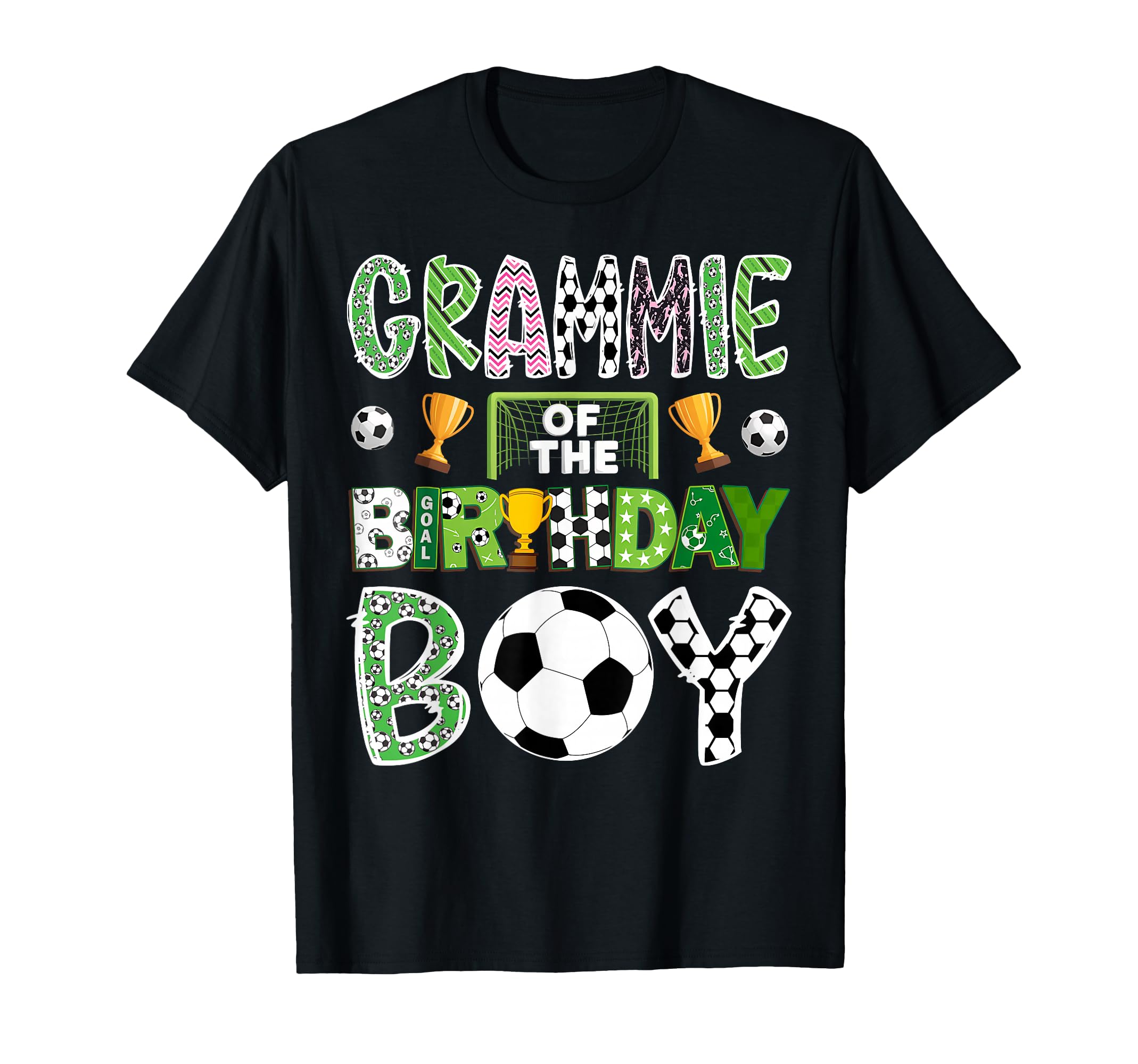Grammie Birthday Soccer Player Game Day T-Shirt - Graphic Print Unisex - T-Shirt, Sweatshirt, Hoodie